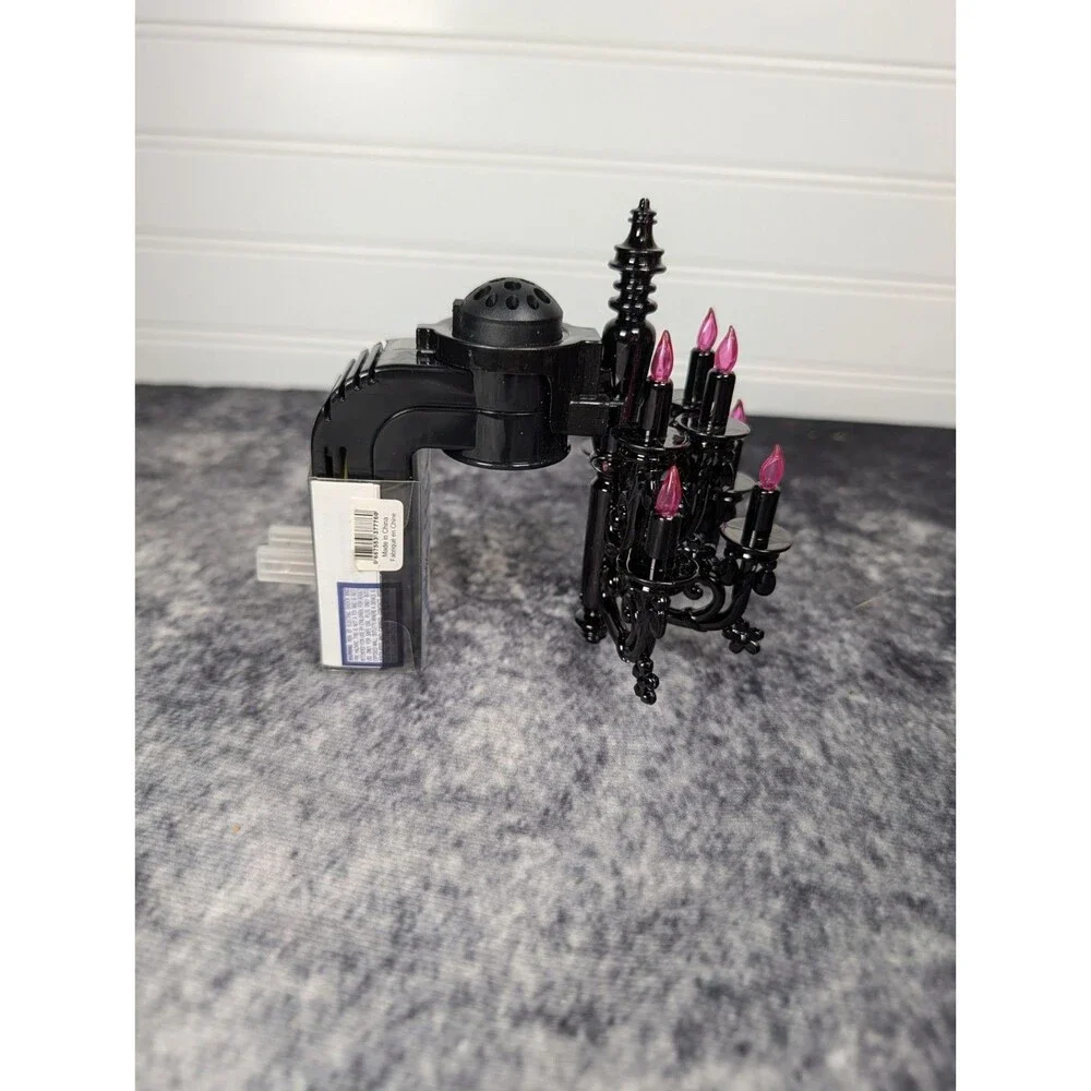 Bath & Body Works Halloween Chandelier Wallflowers Purple Light Plug-in NWT